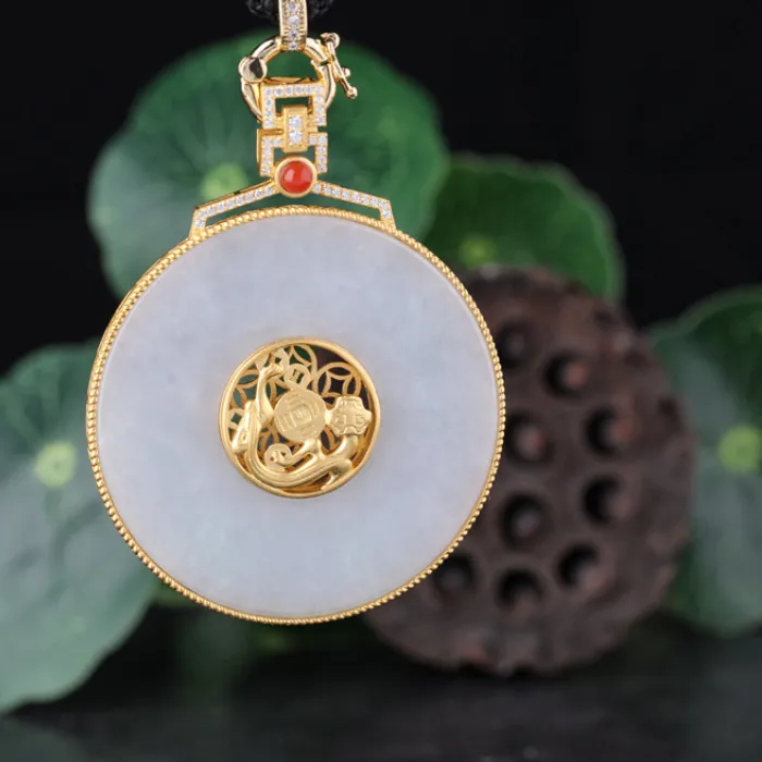 Authentic The Celestial Equilibrium Jade Spinner