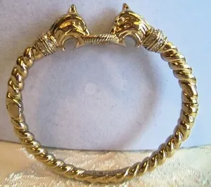 Authentic The Gilded Prowler: Celestial Panther Bangle