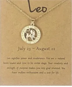Authentic Radiant Solar Crown Leo Constellation Gold Plated Talisman