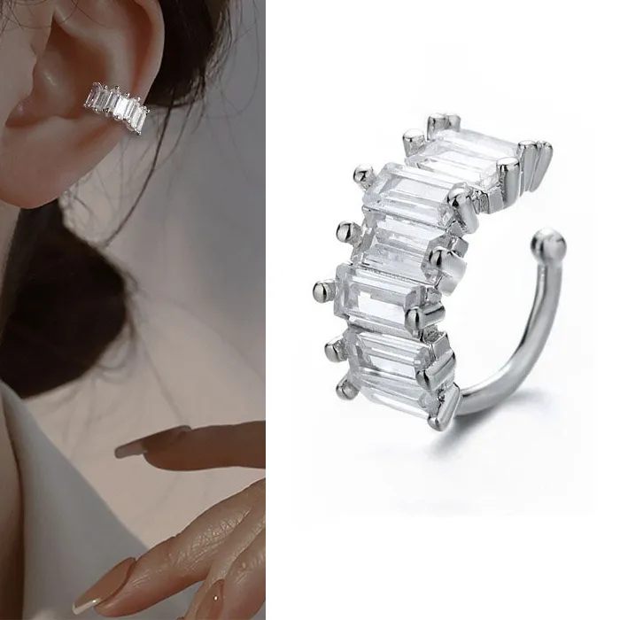 Authentic The Prism of Dawn Geometric Ear Cuff