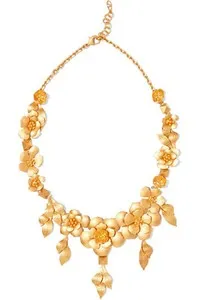 Authentic The Gilded Blossom of Valentino Garavani Necklace