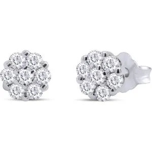 Authentic Radiant Petals of Eternal Light Cluster Earrings