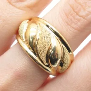 Authentic The Golden Illusion Ring of Valenza
