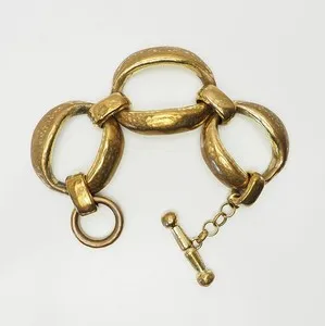 Authentic The Golden Hammered Link Talisman of Steve Vaubel