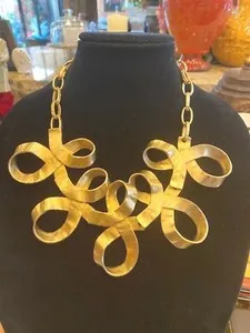 Authentic The Gilded ribbon of Eternity Vintage Statement Talisman