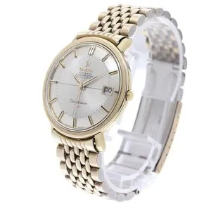 Authentic The Celestial Orbit: Omega Constellation Gold-Plated Timekeeper C22484