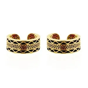 Authentic Slipping into Serpentine Protection - A Mesmerizing Gold-Plated Reptile Pattern Helix Cuff Earrings