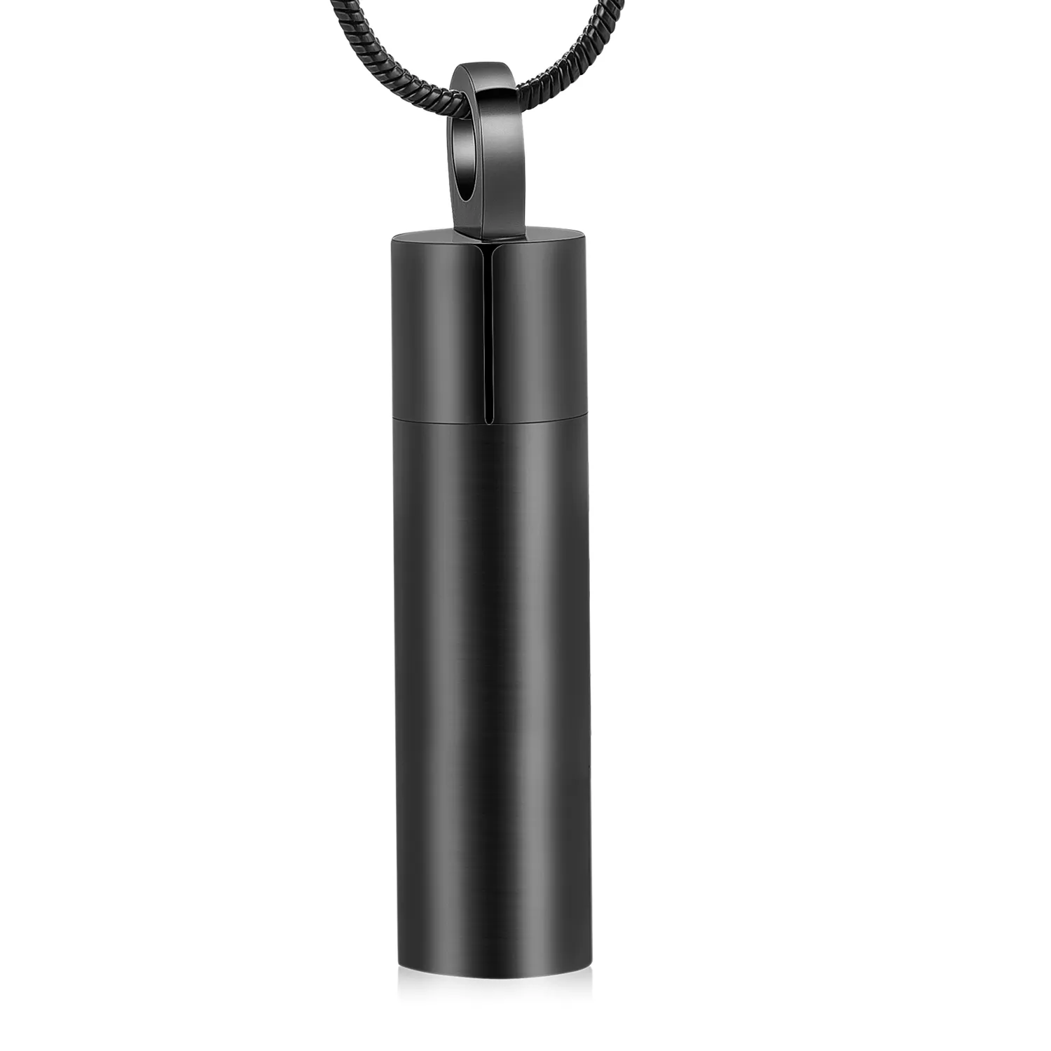 Authentic The Vessel of Eternal Remembrance: Sacred Cylindrical Keepsake Pendant