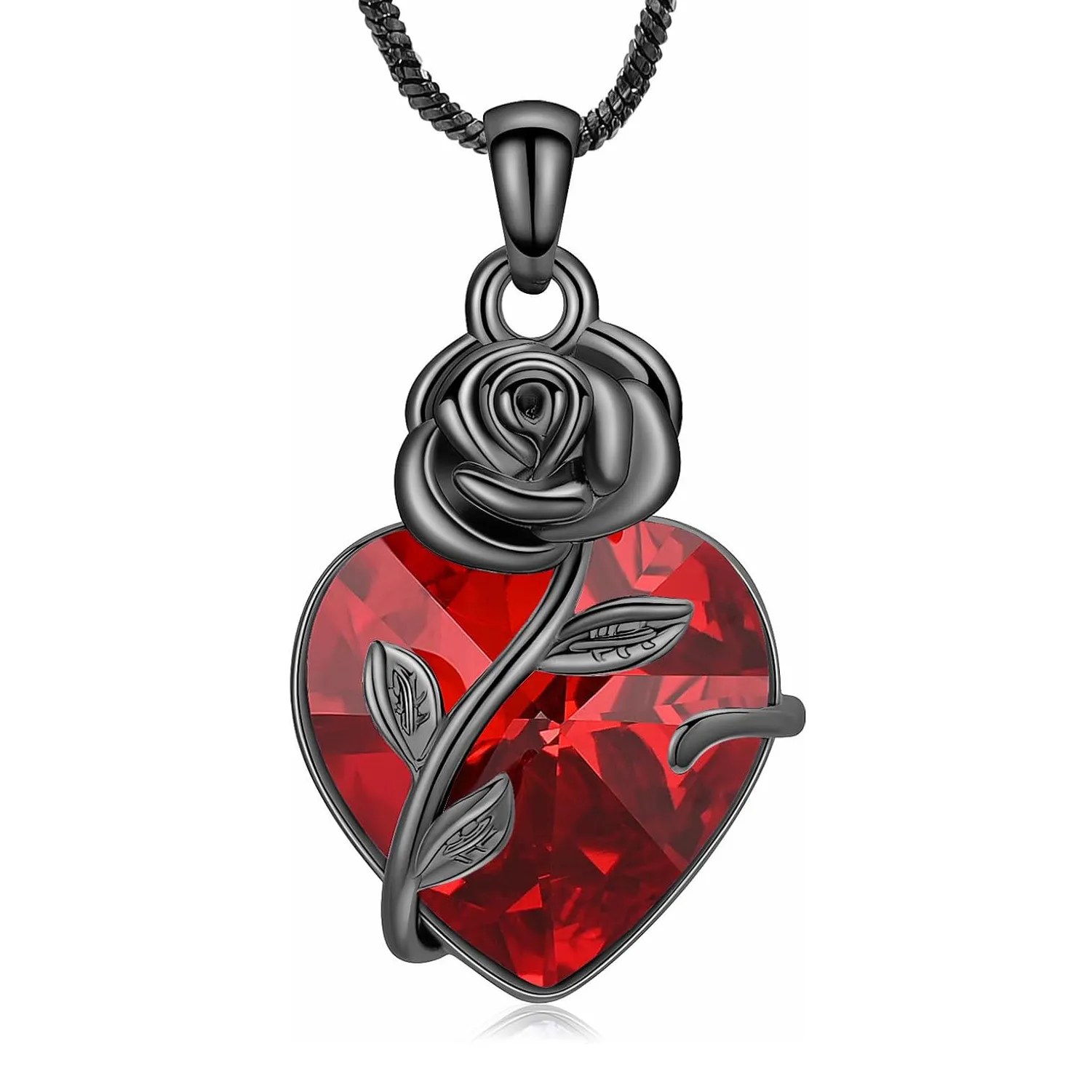 Authentic Heart of Memories: Rose Petal Urn Necklace for the Soul