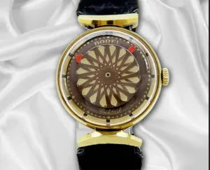 Authentic Guardian's Whisper: 26mm Golden Timekeeper with 17 Jewels