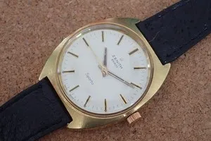 Authentic The Zenith Sporto Chronomancer Gold-Plated Mechanical Talisman