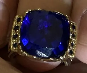 Authentic Golden Starfire Spinel Ring: 925 Silver, 4.75 – A Celestial Protector