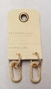 Authentic Celestial Pavé Link Talismans in 14K Gold