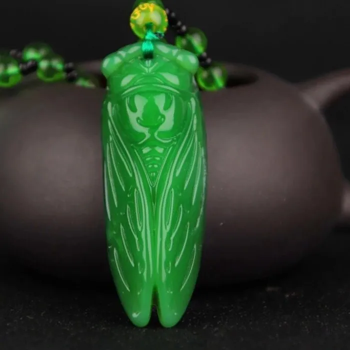 Authentic The Eternal Cicada: A Talisman of Rebirth and Spiritual Awakening