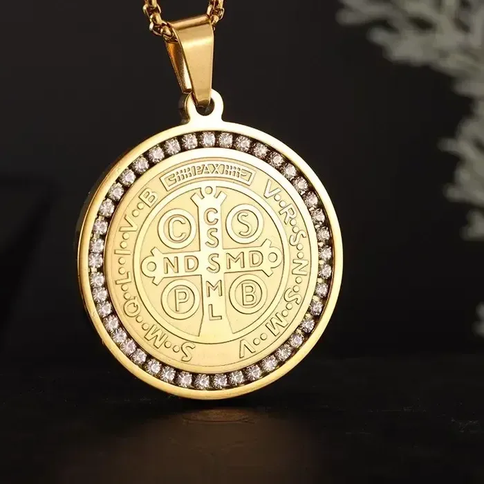 Authentic San Benito's Divine Protection Pendant