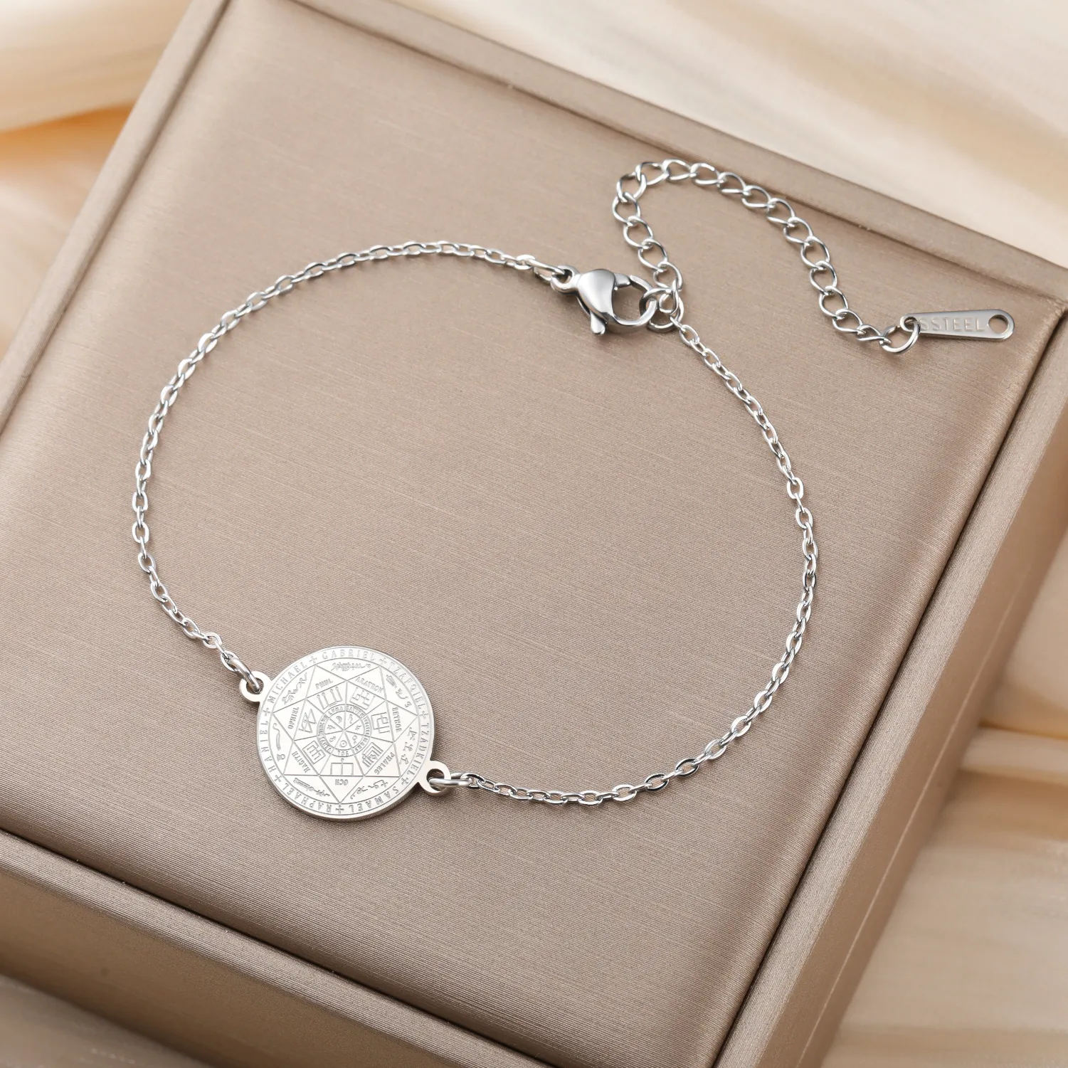 Authentic Seven Archangels: Celestial Guardian Charm Bracelet