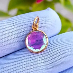 Authentic Celestial Azure Aura: The Aqua Quartz Golden Sanctuary