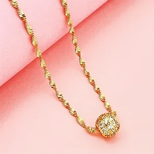 Authentic The Golden Sphere of Fortuitous Alignment Pendant
