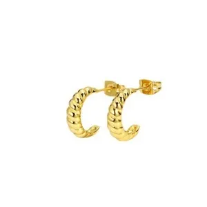 Authentic Celestial Halo Illusion Hoop Earrings in Radiant Gold