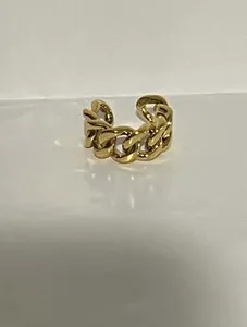 Authentic The BABA Eternal Bond Ring in 18K Gold Plate