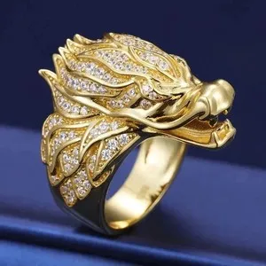 Authentic The Celestial Dragon Sovereign Pinky Ring