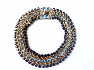 Authentic The Azure Cascades of Napier: A Multi-Strand Golden Talisman