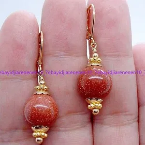 Authentic Celestial Fire: Handmade Gold Sand Stone & Gold-Plated Talismans