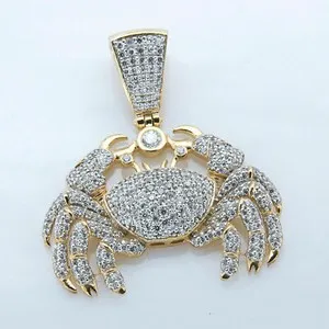 Authentic The Lunar Guardian: Crab Zodiac Celestial Talisman in Radiant Gold