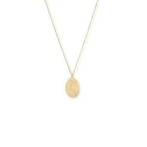 Authentic The Scorpio Constellation Celestial Talisman in Radiant 14k Gold and 925 Silver