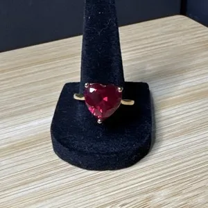 Authentic The Enchanted Ruby Heart A Talisman Of Love And Protection