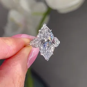 Authentic The Triad of Eternal Light Moissanite Ring