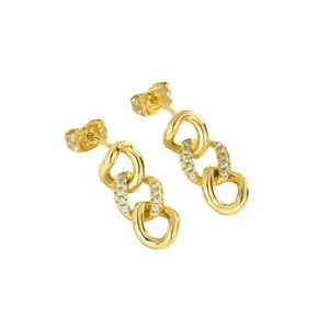 Authentic Enchanted Guardians of the Heart: 18K Gold Plated Earrings