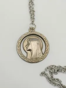 Authentic Radiant Grace: The Luminous Virgin of Guadalupe Gold-Plated Talisman