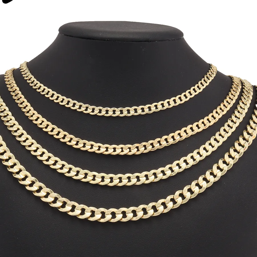 Authentic The Infinite Weave: Sacred Gold-Plated Chain of Flow and Connection