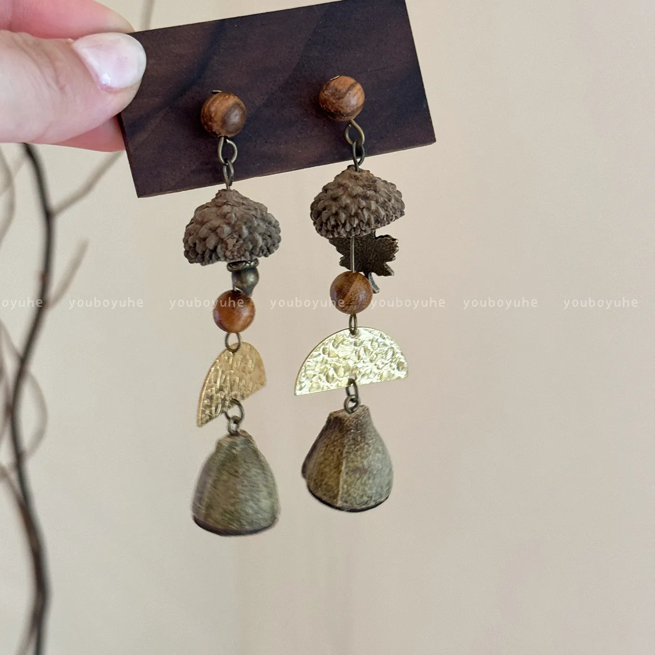 Authentic Ethereal Eucalyptus Whispers: Rose Gold Forest Talismans