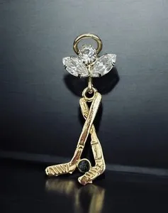 Authentic The Celestial Enforcer: Gold-Plated Guardian Angel Amulet