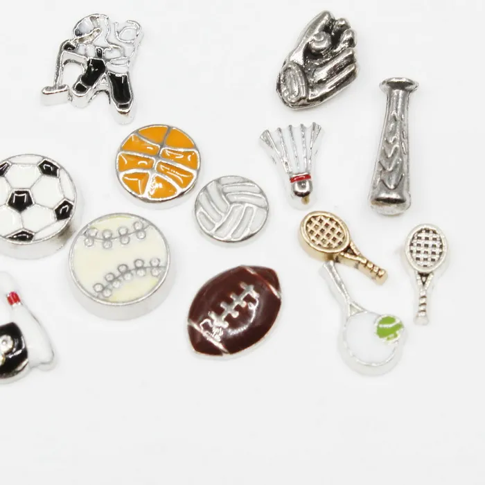 Authentic The Pantheon of Games Floating Enamel Charms