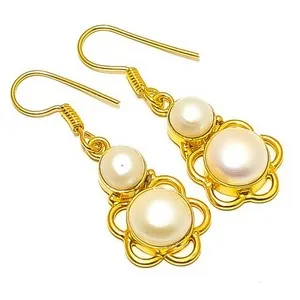 Authentic Pearl of Protection: A Golden Earring for Safeguarding the Soul