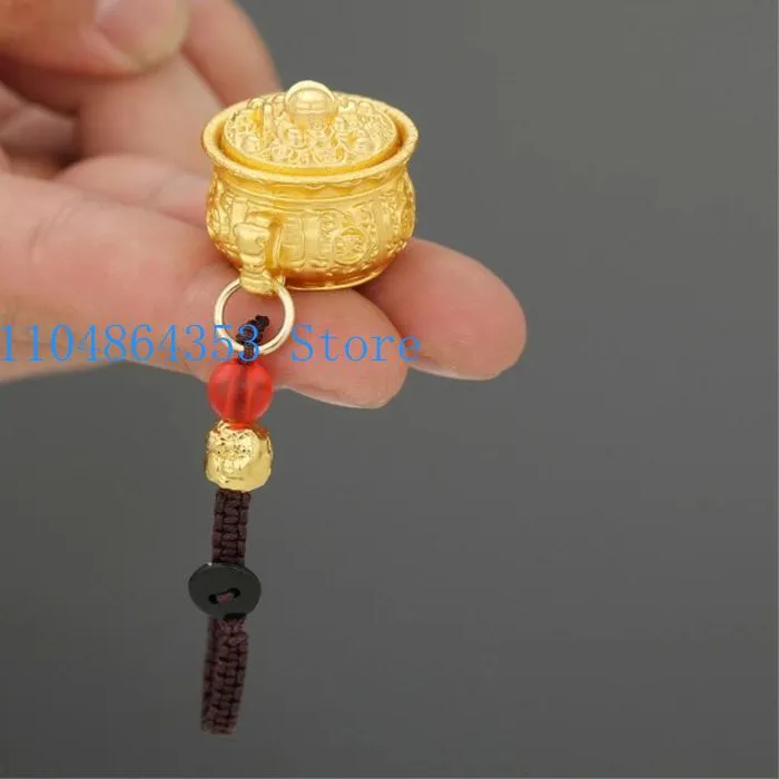 Authentic The Golden Spirit: Portable Animal Talisman for Wealth and Joy