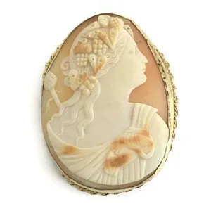 Authentic The Victorian Ethereal Muse Cameo Relic