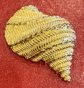 Authentic The Golden Nautilus: A Vintage Christian Dior Sacred Shell Talisman