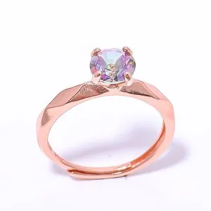 Authentic The Ethereal Aurora: Mystic Topaz and Rose Gold Talisman