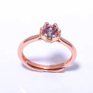 Authentic The Ethereal Aurora: Mystic Topaz and Rose Gold Talisman
