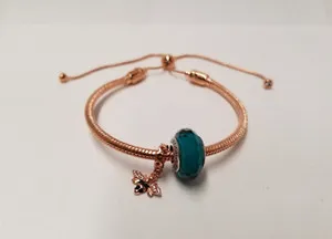 Authentic The Golden Hive & Azure Depths Slider Bracelet
