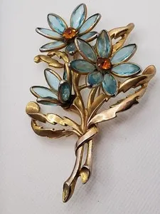 Authentic The Azure Blossom: A Vintage Petal of Eternal Radiance
