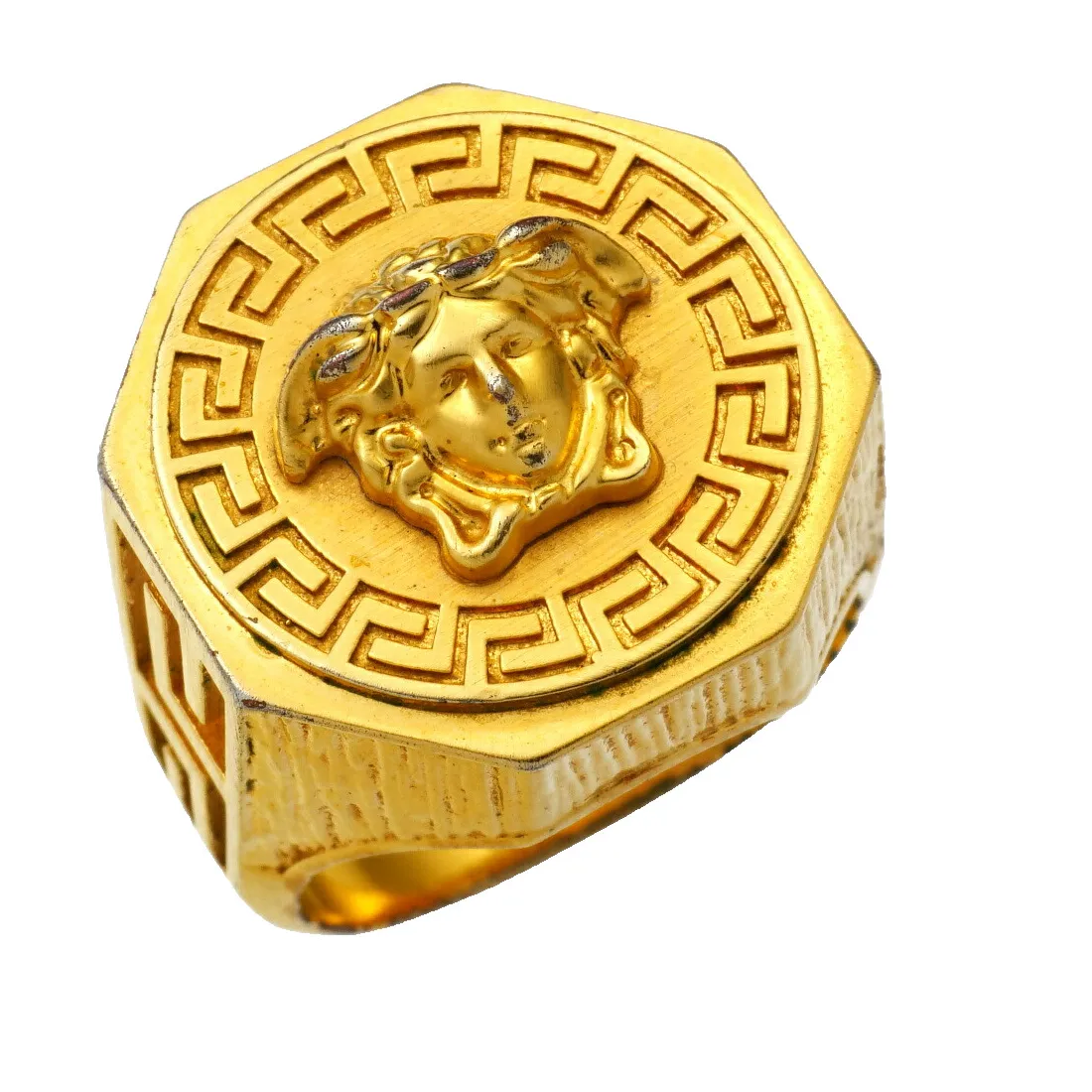 Authentic Medusa's Gaze: A Gold‑Plated Guardian for the Modern Warrior
