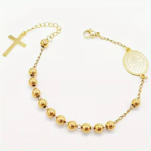 Authentic The Golden Path: Sacred Radiance Rosary Bracelet