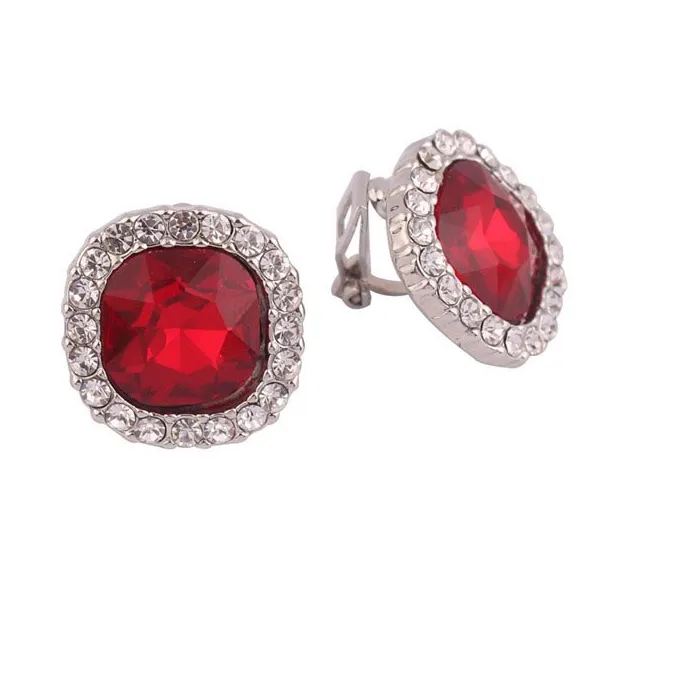 Authentic Celestial Radiance: Cushion Cut Crystal Adornments