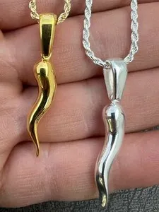 Authentic The Gilded Cornicello: An Ancient Talisman of Ward and Fortune