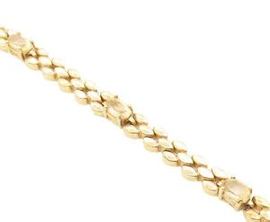 Authentic Brick Layer Protection - 925 Sterling Silver Link Chain Bracelet